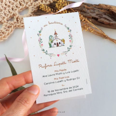 Imagen de ESTAMPITA BAUTISMO RUFINA