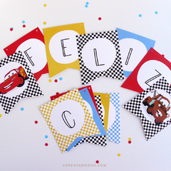 KIT IMPRIMIBLE - CARS en internet