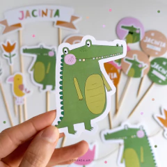 KIT IMPRIMIBLE - COCODRILO - tienda online