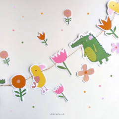 COCODRILO / DECORACION CUMPLEAÑOS IMPRESO en internet