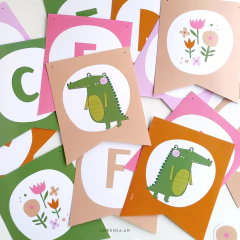 COCODRILO / DECORACION CUMPLEAÑOS IMPRESO - comprar online