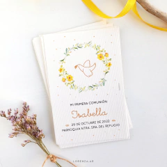 ESTAMPITA COMUNIÓN MODELO ISABELLA - comprar online