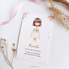 ESTAMPITA COMUNIÓN MODELO MICAELA - comprar online