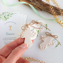 PACK 10 CRUCES DE CERÁMICA SOUVENIR ESMALTADAS - tienda online