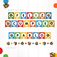 KIT IMPRIMIBLE - CUBO RUBIK - comprar online