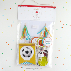 DEPORTES - KIT DECORACION CUMPLEAÑOS IMPRESO