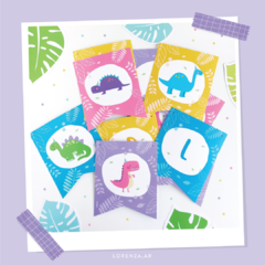 KIT IMPRIMIBLE - DINOSAURIOS NENA - comprar online