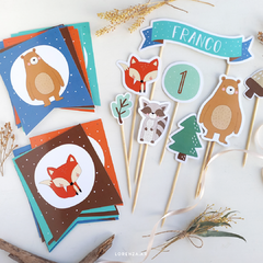 TEMÁTICA EN EL BOSQUE - tienda online