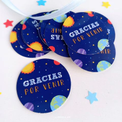 Imagen de TARJETITAS REDONDAS 4 CM - TEMÁTICA A ELECCIÓN