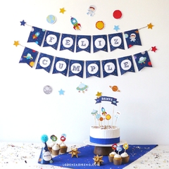 BANDERIN FELIZ CUMPLE - TEMÁTICA A ELECCIÓN en internet