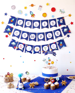 BANDERIN NOMBRE (HASTA 8 RECTÁNGULOS) - TEMÁTICA A ELECCIÓN en internet