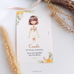 ESTAMPITA COMUNIÓN MODELO CAMILA - tienda online