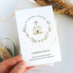 ESTAMPITA COMUNIÓN MODELO MARIANO - tienda online