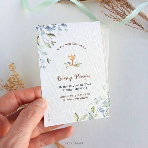 ESTAMPITA COMUNIÓN MODELO JULIÁN - comprar online