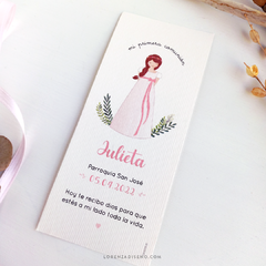 ESTAMPITA COMUNIÓN SEÑALADOR NIÑA en internet
