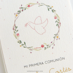 Imagen de ESTAMPITA COMUNION MODELO EMILIA