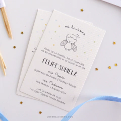 ESTAMPITA BAUTISMO MODELO PEDRO - comprar online