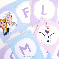 KIT IMPRIMIBLE - FROZEN - Lorenza Diseño