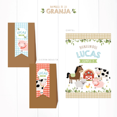 KIT IMPRIMIBLE - ANIMALES DE LA GRANJA - tienda online