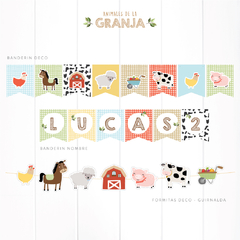 KIT IMPRIMIBLE - ANIMALES DE LA GRANJA - comprar online
