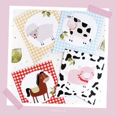 TEMÁTICA ANIMALES DE LA GRANJA - comprar online