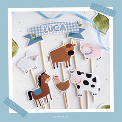 GRANJA NENE / KIT DECORACION CUMPLEAÑOS IMPRESO - comprar online