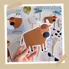 GRANJA NENE / KIT DECORACION CUMPLEAÑOS IMPRESO - tienda online