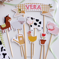 TEMÁTICA ANIMALES DE LA GRANJA - tienda online
