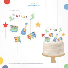 KIT IMPRIMIBLE - INSTRUMENTOS - Lorenza Diseño