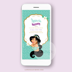 KIT IMPRIMIBLE - PRINCESA JAZMIN ALADDIN
