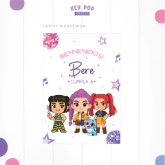 TEMÁTICA GUERRERAS K-POP