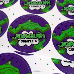 KIT IMPRIMIBLE - HULK