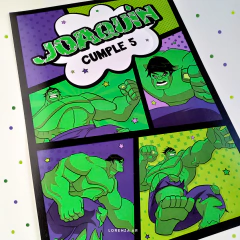 CARTEL LÁMINA GRANDE - TEMÁTICA A ELECCIÓN - comprar online