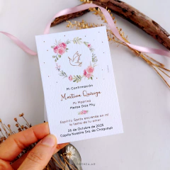 ESTAMPITA COMUNION O CONFIRMACIÓN MODELO MARTI en internet