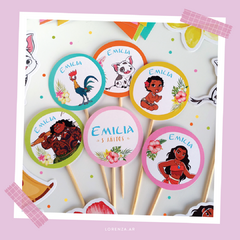 MOANA - KIT DECORACION CUMPLEAÑOS IMPRESO - comprar online
