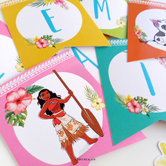 KIT IMPRIMIBLE - MOANA en internet