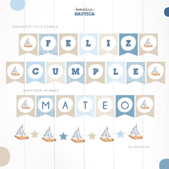 KIT IMPRIMIBLE - BARQUITO - comprar online