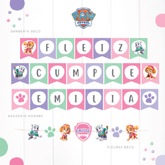 TEMÁTICA PAW PATROL - PATRULLA CANINA NENA - tienda online