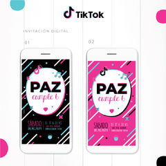 KIT IMPRIMIBLE - TIK TOK