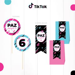 KIT IMPRIMIBLE - TIK TOK en internet