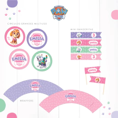KIT IMPRIMIBLE - PAW PATROL NENA - tienda online