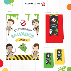 KIT IMPRIMIBLE - CAZAFANTASMAS - Lorenza Diseño