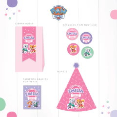 Imagen de KIT IMPRIMIBLE - PAW PATROL NENA