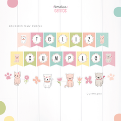 KIT IMPRIMIBLE - GATITOS en internet