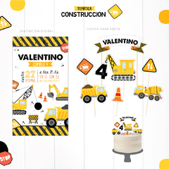 TEMÁTICA CAMIONES CONSTRUCCIÓN