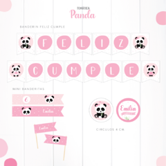 KIT IMPRIMIBLE - PANDA - comprar online