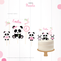 KIT IMPRIMIBLE - PANDA en internet