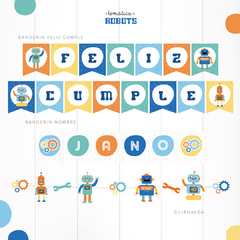 KIT IMPRIMIBLE - ROBOTS en internet