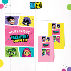 TEMÁTICA TEEN TITANS - JÓVENES TITANES