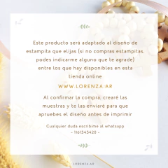 DECO TORTA MINI BANDERIN BAUTISMO COMUNIÓN - tienda online